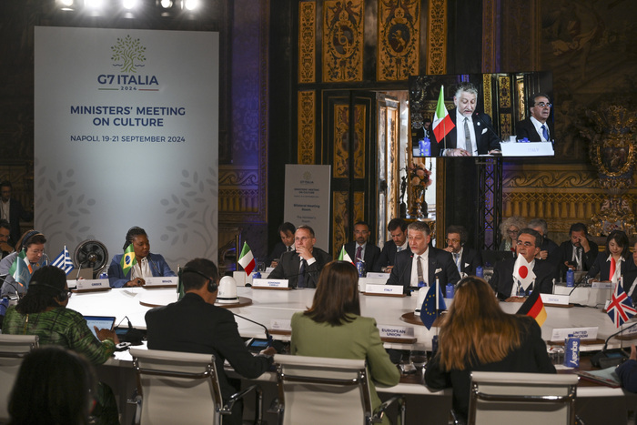 Culture G7 concludes with freedom-of-expression pledge