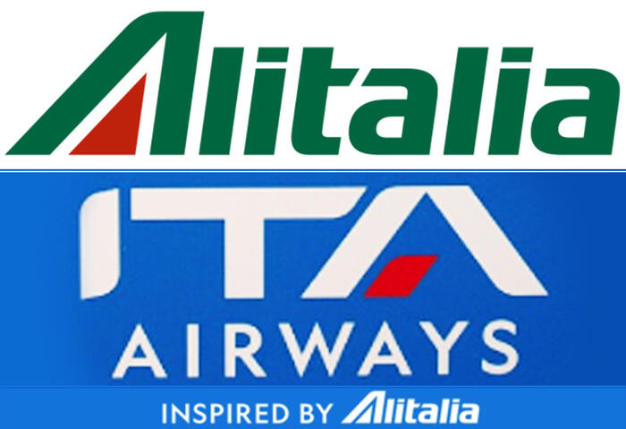 Torna il logo Alitalia, affiancherà il marchio Ita