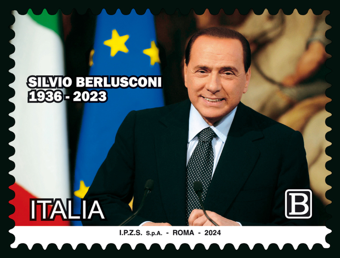 Emesso il francobollo commemorativo per Silvio Berlusconi – Notizie – Ansa.it