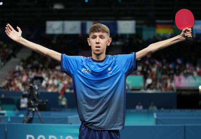 Paralympics: Parenzan wins table tennis gold