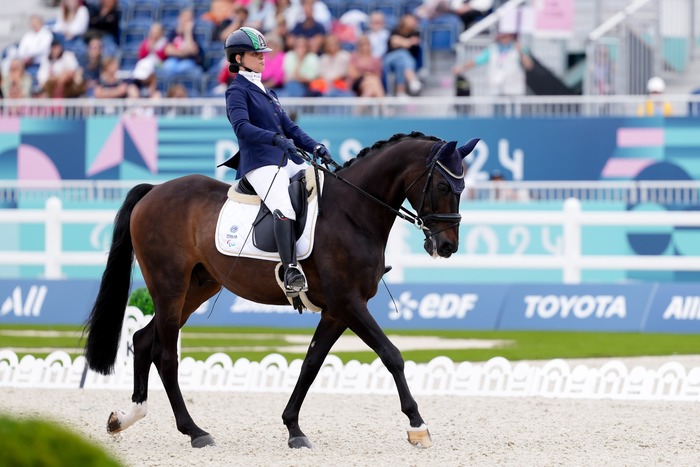 Paralympics: Morganti wins freestyle para-dressage silver