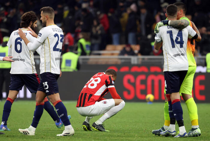 Serie A: Milan-Cagliari finisce 1-1