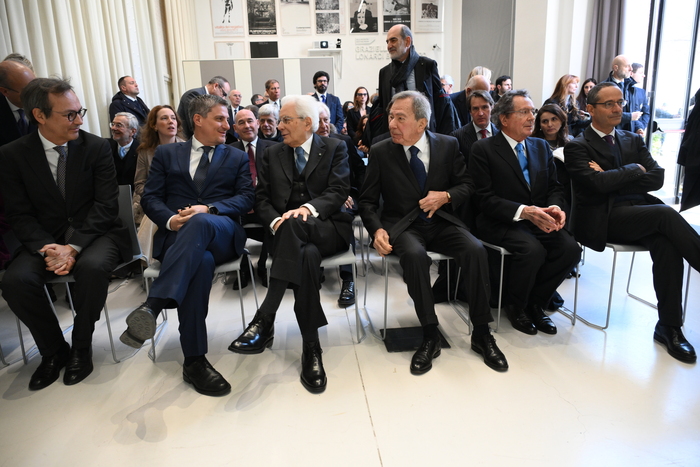 Mattarella al Maxxi per gli 80 anni dell'ANSA