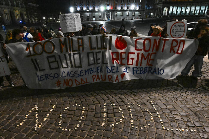 In piazza in diverse città contro il ddl sicurezza