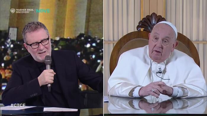 Che tempo che fa, il Papa: "Se Trump manda via i migranti e' una disgrazia"