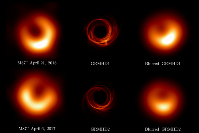 E’ turbolento e dinamico il primo buco nero mai fotografato