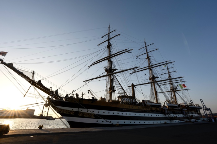 The Amerigo Vespucci meets Saudi Arabia