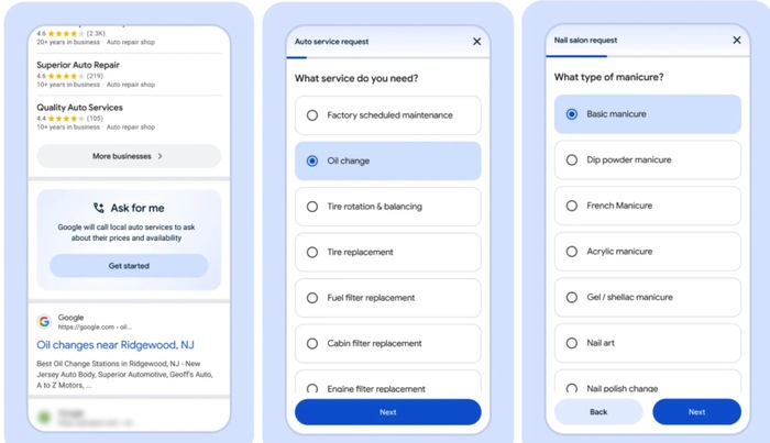 In Usa l'IA di Google chiama i negozi per informazioni