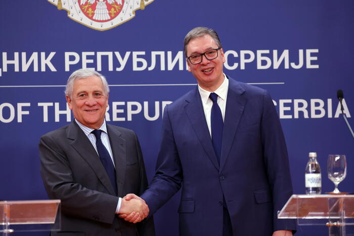 Tajani a Belgrado: 'Accelerare sulla Serbia in Ue'