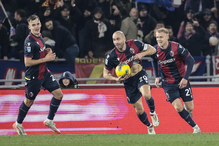 Serie A: Bologna batte Como 2-0 CRONACA  e FOTO