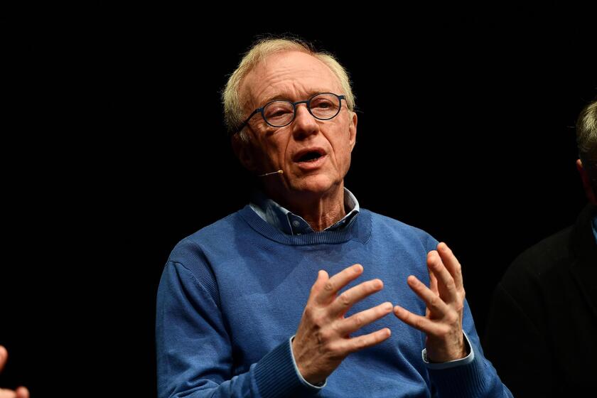 David Grossman presents his book in Genoa - RIPRODUZIONE RISERVATA