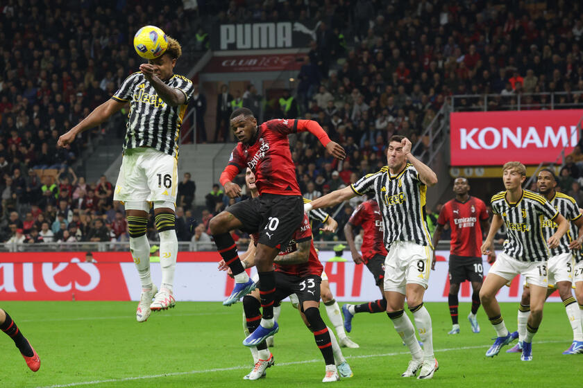 Serie A; AC Milan-Juventus FC - RIPRODUZIONE RISERVATA