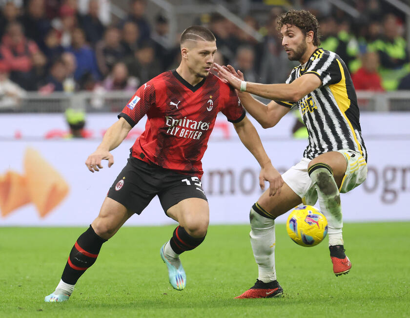 Soccer; serie A: Ac Milan vs Juventus - RIPRODUZIONE RISERVATA