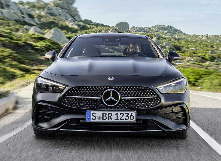 Mercedes CLE Coupé, moderna interpretazione dei valori del passato © ANSA/Mercedes