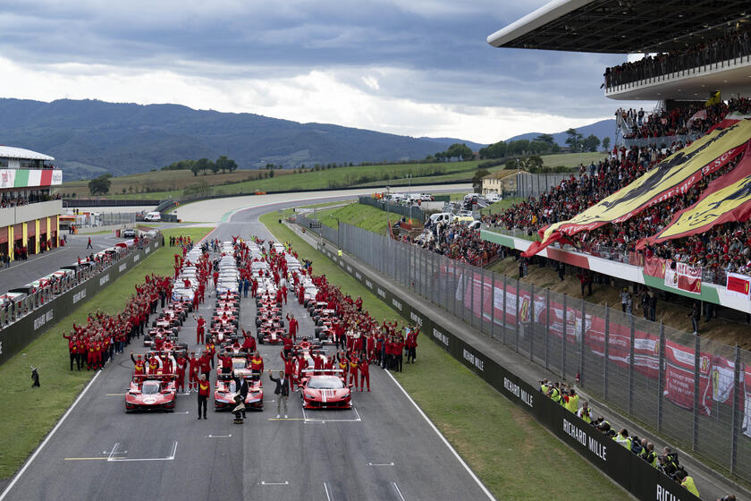 Finali Mondiali Ferrari celebrano titolo a Le Mans e 499P modificata - RIPRODUZIONE RISERVATA