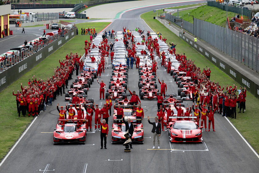 Finali Mondiali Ferrari celebrano titolo a Le Mans e 499P modificata - RIPRODUZIONE RISERVATA