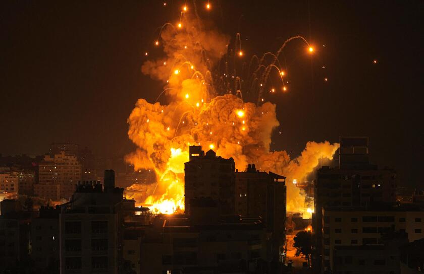 Nuove sirene di allarme anti missili nel centro di Israele © ANSA/AFP
