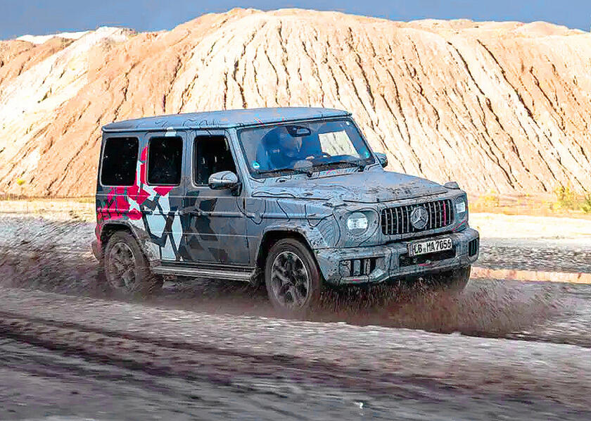 Classe G, la regina degli off-road non cambia aspetto © ANSA/Mercedes-Benz