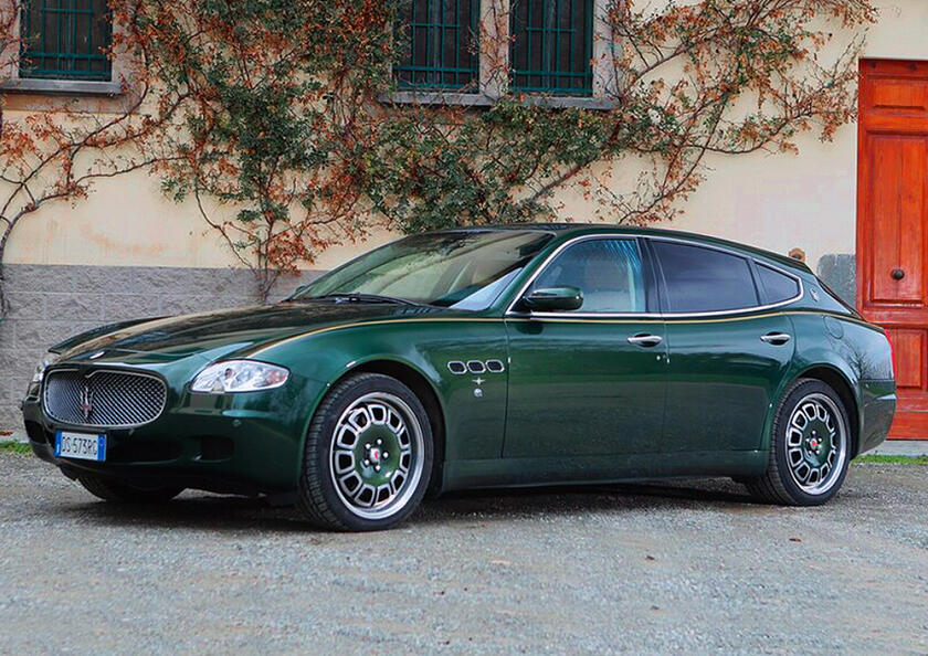 Bellagio, interpretazione Touring dei grandi valori di Maserati Quattroporte © ANSA/Carrozzeria Touring Superleggera