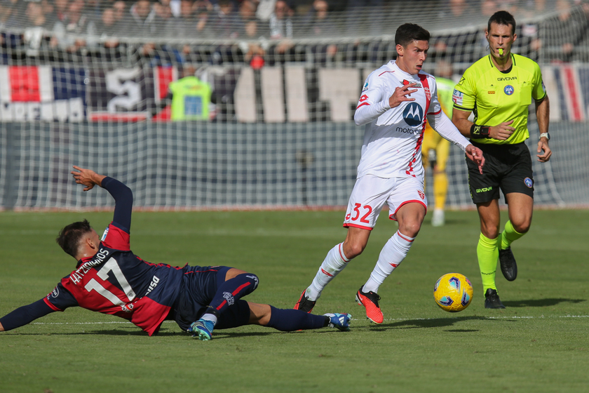 Soccer; serie A:Cagliari vs Monza - RIPRODUZIONE RISERVATA