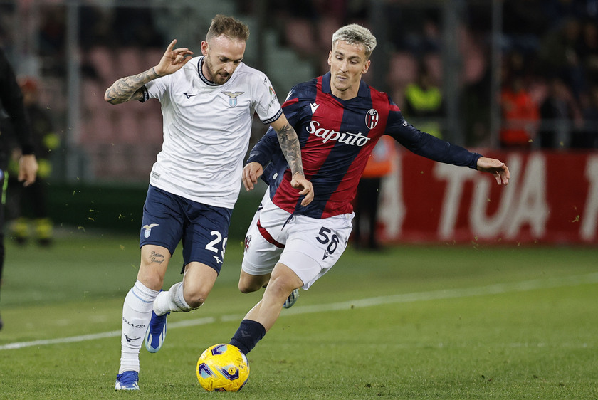 Soccer: Serie A ; Bologna - Lazio - RIPRODUZIONE RISERVATA