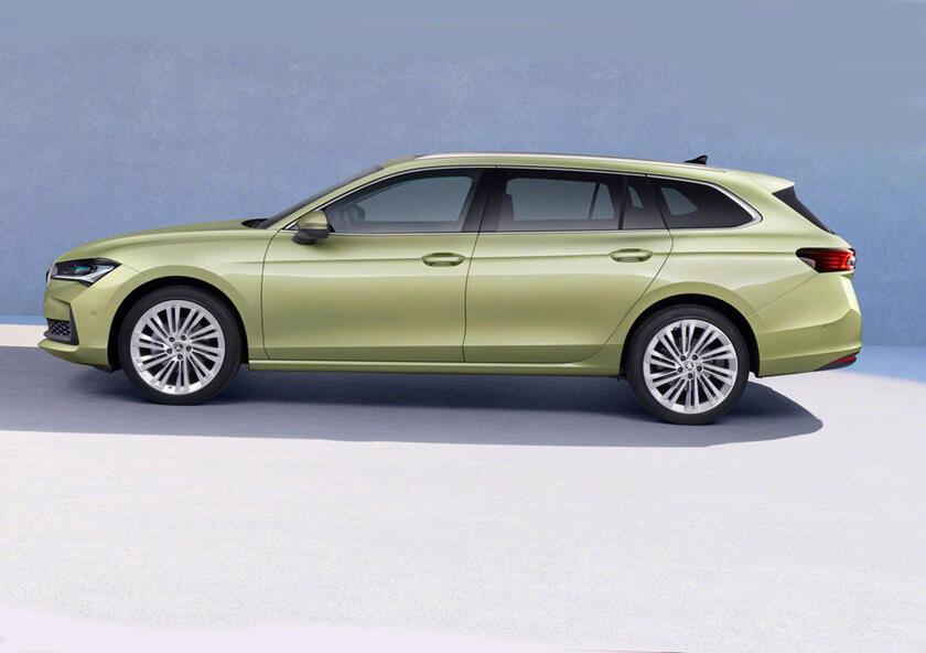 Nuova �koda Superb, un concreto sguardo verso il futuro © ANSA/Skoda