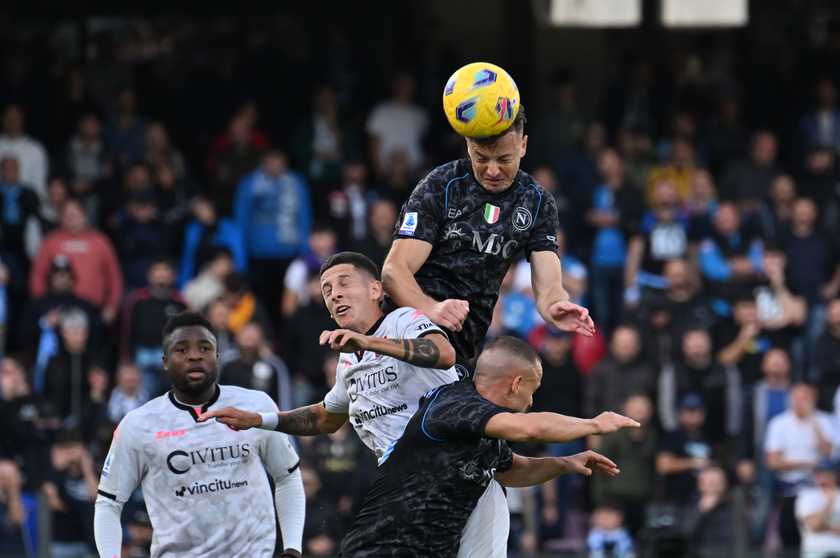 Soccer: Serie A match between Salerintana and Napoli - RIPRODUZIONE RISERVATA