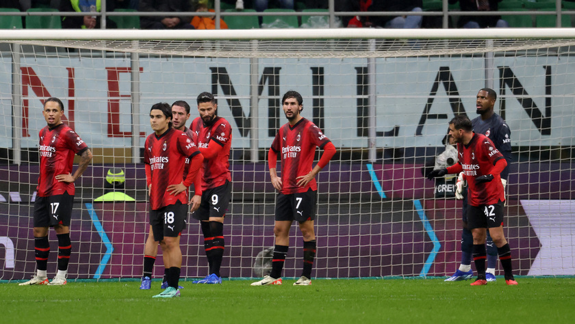 Soccer; serie A: Ac Milan vs Udinese - RIPRODUZIONE RISERVATA