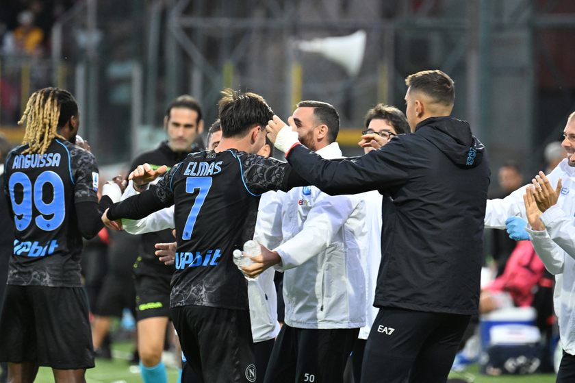 Serie A: Soccer match Salernitana vs Napoli - RIPRODUZIONE RISERVATA