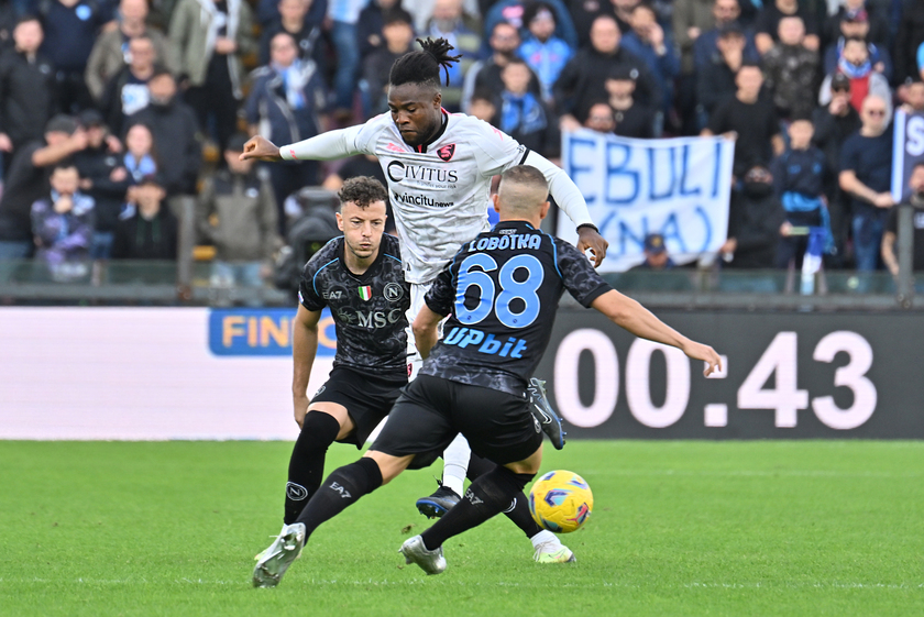 Serie A; soccer match: Salernitana vs Napoli - RIPRODUZIONE RISERVATA