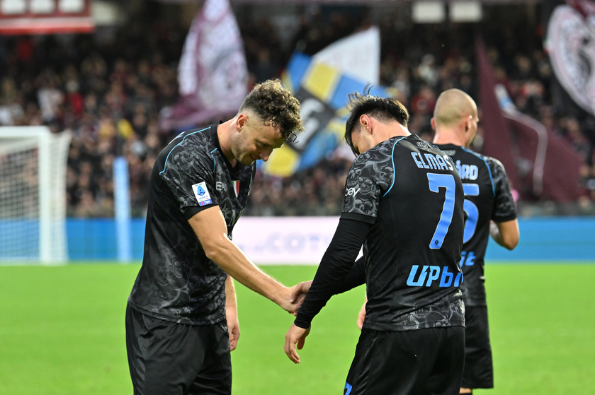 Serie A: Soccer match Salernitana vs Napoli - RIPRODUZIONE RISERVATA