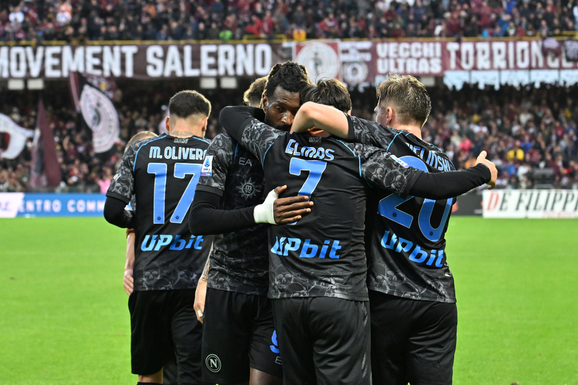 Serie A: Soccer match Salernitana vs Napoli - RIPRODUZIONE RISERVATA