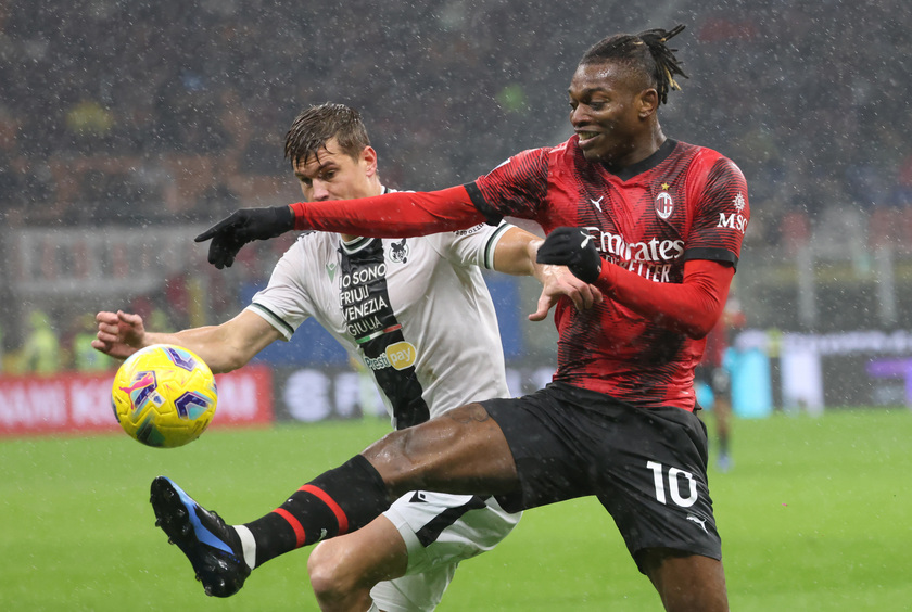 Soccer; serie A: Ac Milan vs Udinese - RIPRODUZIONE RISERVATA