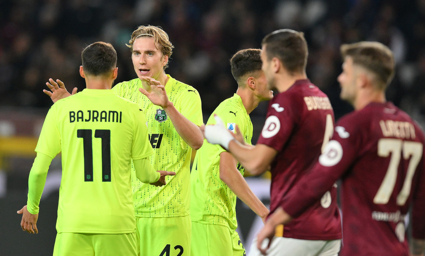 Soccer: Serie A; Torino-Sassuolo - RIPRODUZIONE RISERVATA