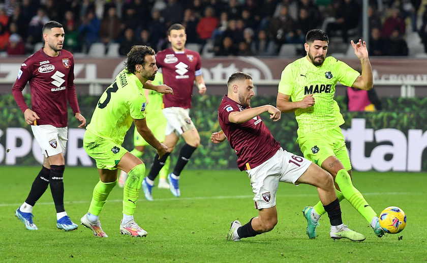 Soccer: Serie A; Torino-Sassuolo - RIPRODUZIONE RISERVATA