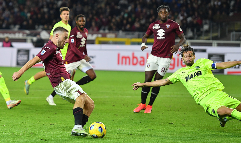 Soccer: Serie A; Torino-Sassuolo - RIPRODUZIONE RISERVATA