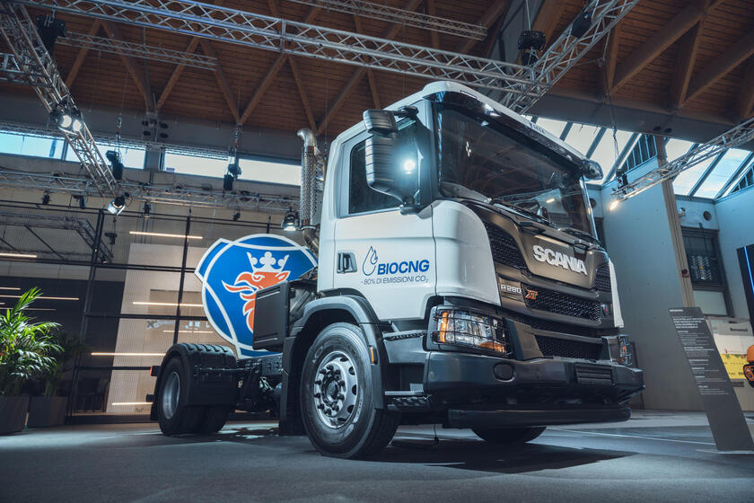 Scania ad Ecomondo 2023 - RIPRODUZIONE RISERVATA