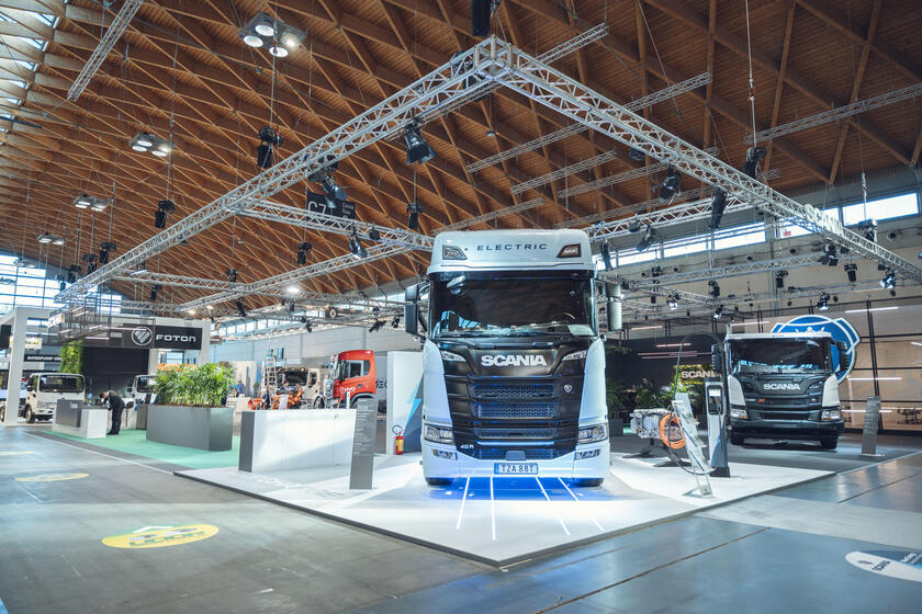 Scania ad Ecomondo 2023 - RIPRODUZIONE RISERVATA