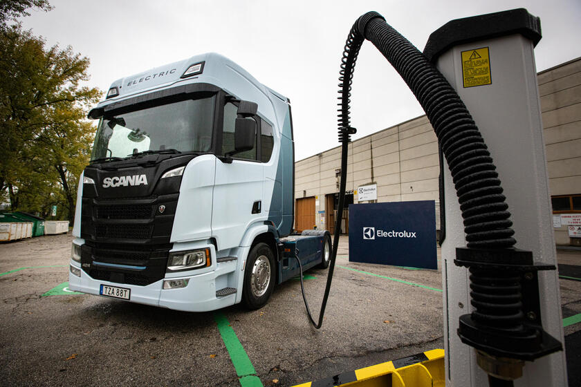 Scania ad Ecomondo 2023 - RIPRODUZIONE RISERVATA