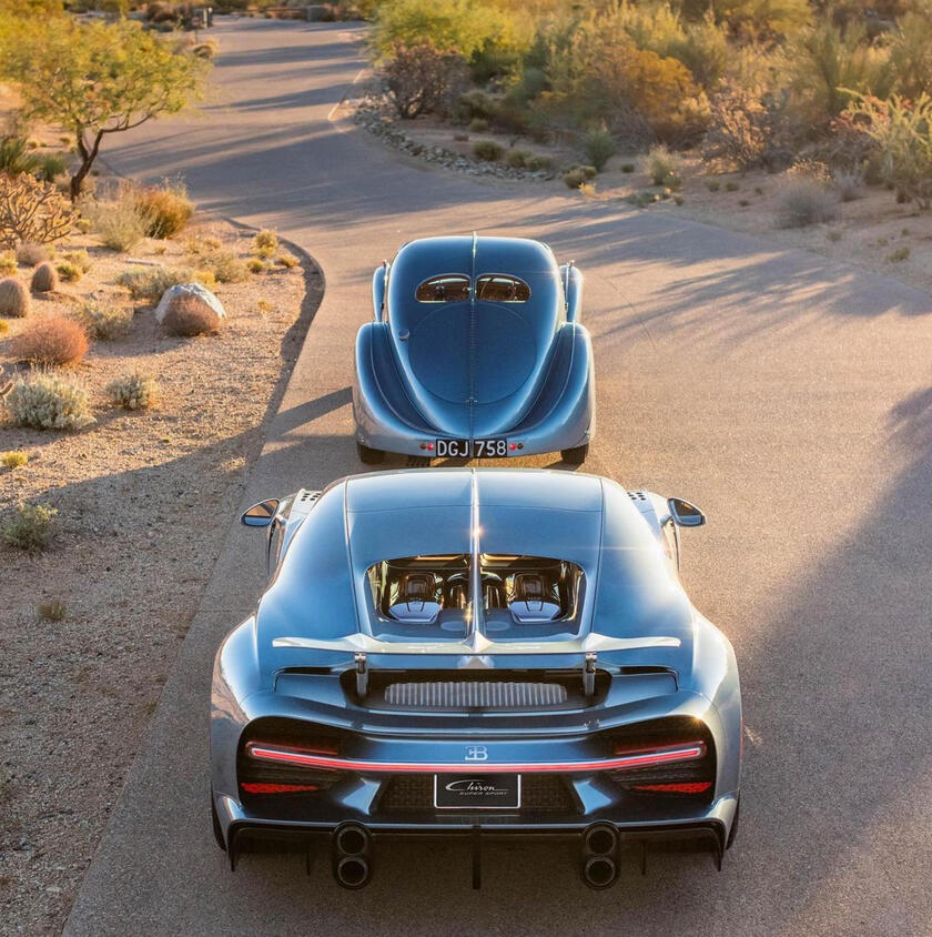 Bugatti Chiron Super Sport 57 One of One © ANSA/Instagram e Bugatti