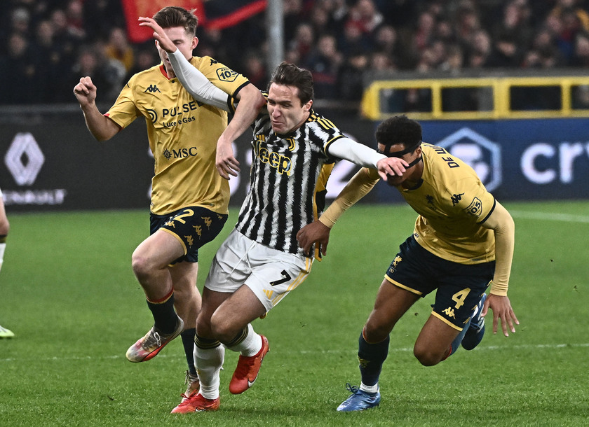 Soccer: Serie A; Genoa-Juventus - RIPRODUZIONE RISERVATA