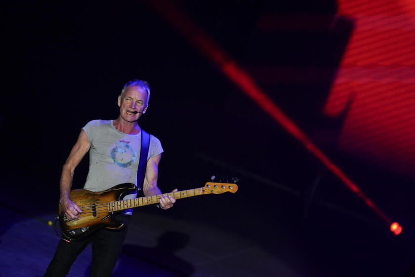 Sting at Christmas by Starlite © ANSA/EPA