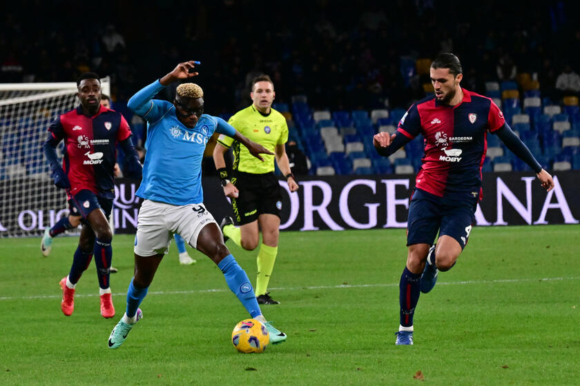 Soccer: Serie A SSC Napoli - Cagliari Calcio - RIPRODUZIONE RISERVATA