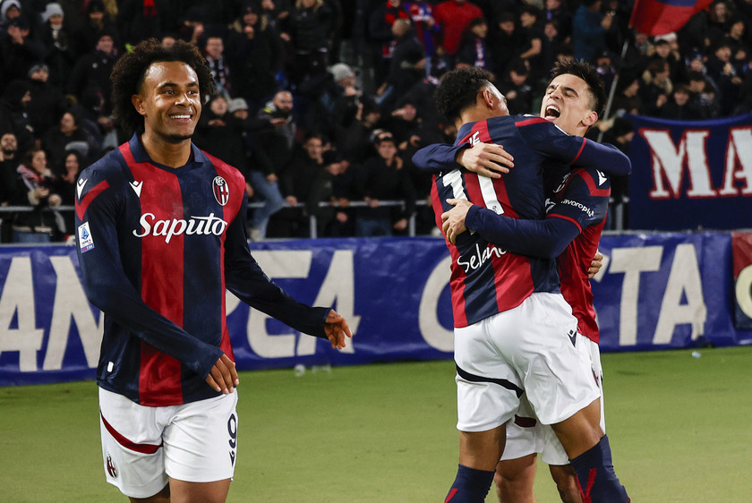 Soccer: Serie A ; Bologna - Roma - RIPRODUZIONE RISERVATA
