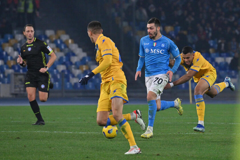 Coppa Italia: Napoli-Frosinone - RIPRODUZIONE RISERVATA