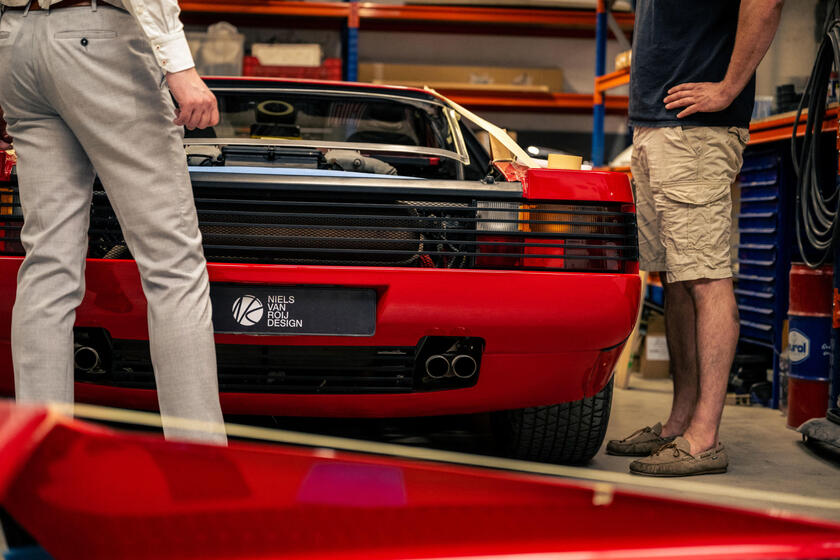 Testarossa targa by Niels van Roij Design © ANSA/Niels van Roij Design