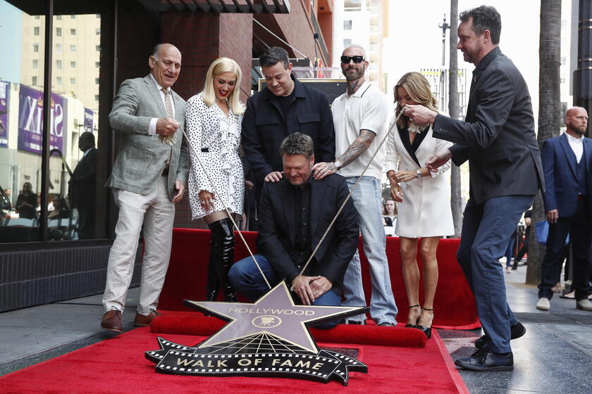 Hollywood Walk of Fame Star Ceremony in Honor of Blake Shelton