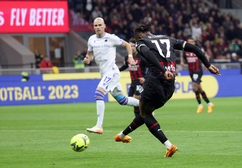 Soccer; serie A: Ac Milan vs Sampdoria - RIPRODUZIONE RISERVATA