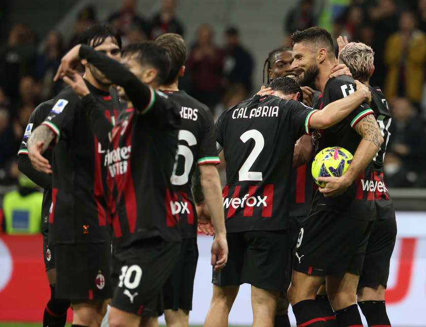 Soccer; serie A: Ac Milan vs Sampdoria - RIPRODUZIONE RISERVATA