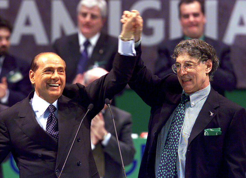 Berlusconi e Bossi - RIPRODUZIONE RISERVATA